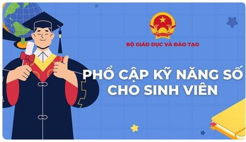 Phổ cập kỹ năng số cho sinh viên