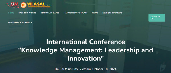 International Conference “Knowledge Management: Leadership and Innovation” (ICKM2024)