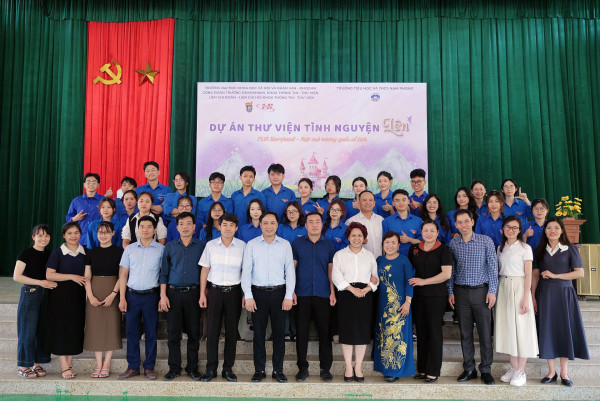 Dự án Thư viện tình nguyện “LÊN 2025” – Hành trình 10 năm thắp sáng tri thức, kết nối yêu thương