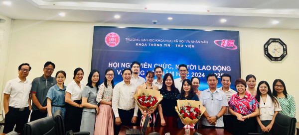 KHOA THÔNG TIN – THƯ VIỆN TỔ CHỨC HỘI NGHỊ VIÊN CHỨC, NGƯỜI LAO ĐỘNG VÀ TỔNG KẾT NĂM HỌC 2024–2025