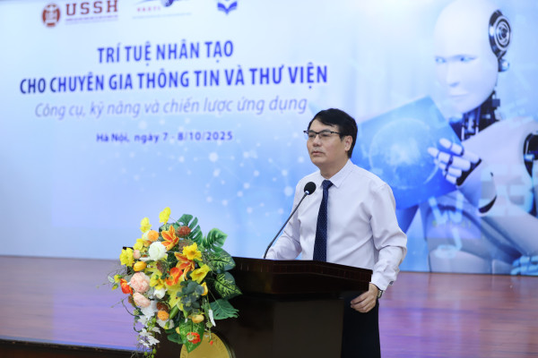 Khai mạc Khóa học “Trí tuệ nhân tạo cho chuyên gia thông tin và thư viện” tại Thư viện Quốc Gia Việt Nam