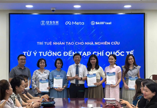 Giảng viên USSH ứng dụng AI trong nghiên cứu khoa học: Từ ý tưởng đến Tạp chí quốc tế