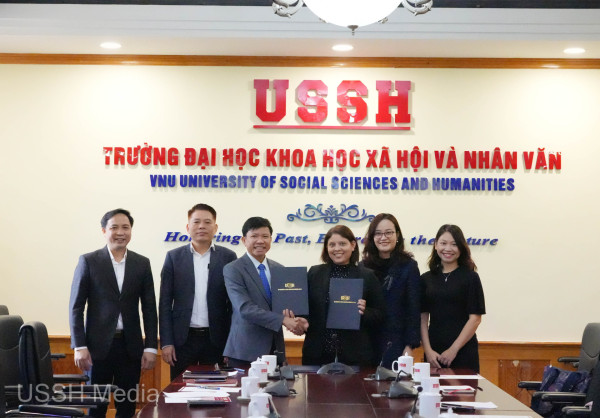 USSH và GIZ tăng cường hợp tác thúc đẩy năng lực số cho giảng viên và sinh viên