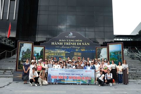 Ảnh bên ngoài bảo tàng Quảng Ninh