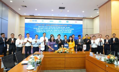 Ký kết hợp tác chiến lược USSH – SHB: Khoa Quản trị thông tin sẵn sàng đóng góp phát triển hệ sinh thái AI