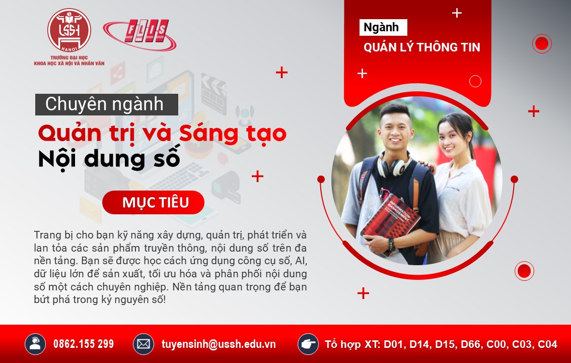 Chuyên ngành Quản trị và sáng tạo nội dung số