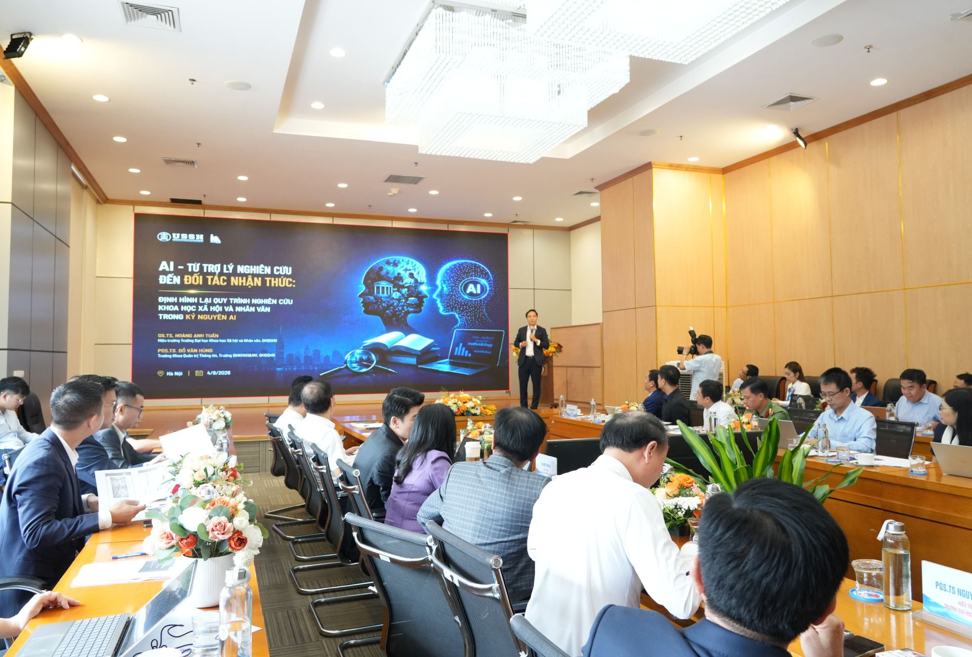 AI - Từ trợ lý nghiên cứu đến đối tác nhận thức: Định hình lại quy trình nghiên cứu khoa học xã hội và nhân văn trong kỷ nguyên AI